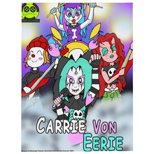 Load image into Gallery viewer, Carrie Von Eerie: Band Throw Blanket