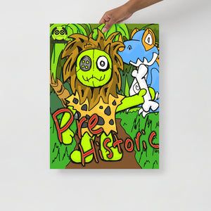 Raggy Prehistoric Poster