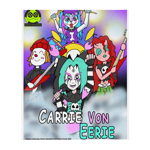 Carrie Von Eerie: Band Throw Blanket